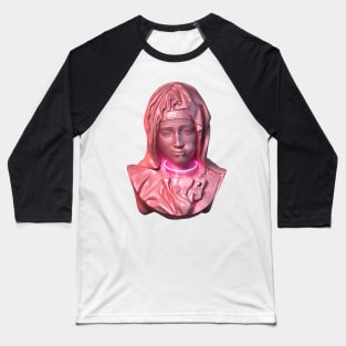 Modern Mary, in bubblegum with lollipop Baseball T-Shirt